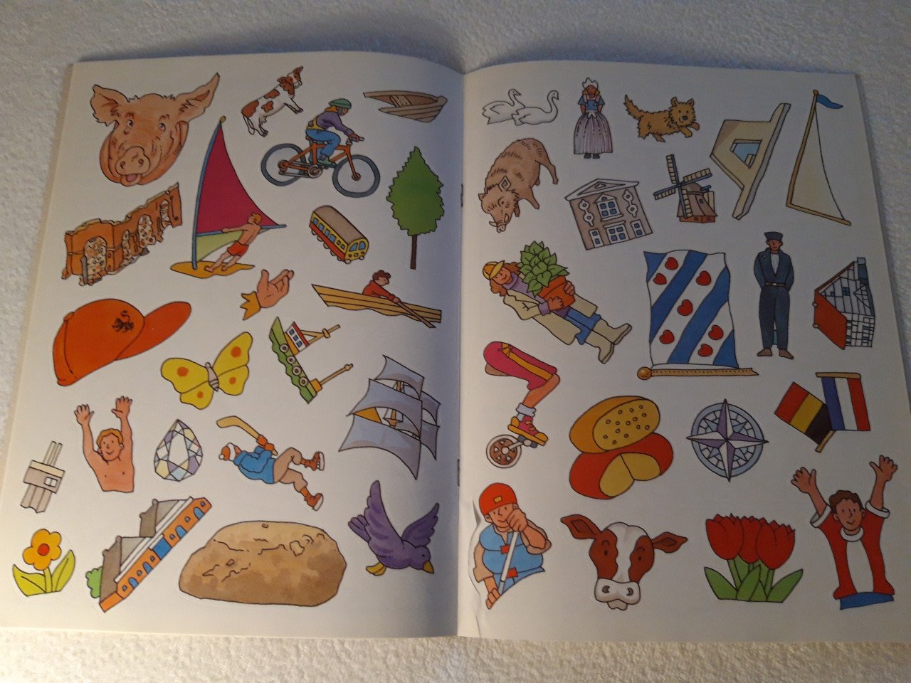 Stickerboek: Alles over Nederland