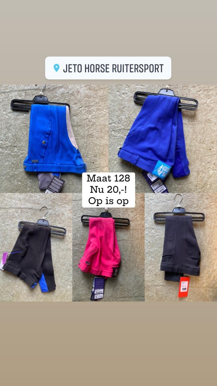 Uitverkoop ruitersport artikelen