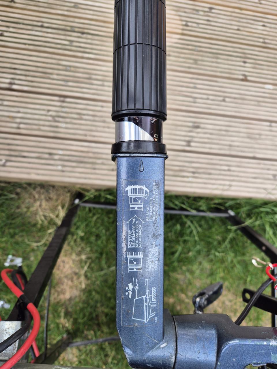 Yamaha 9.9  4 takt. buitenboordmotor met electrische start, kort staart.