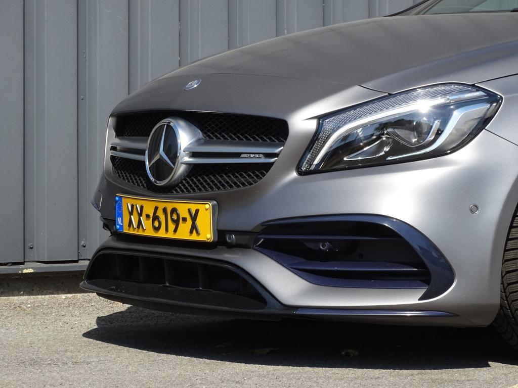 Mercedes-Benz A-Klasse amg 45 4matic | schaalstoelen | designo mountaingrij