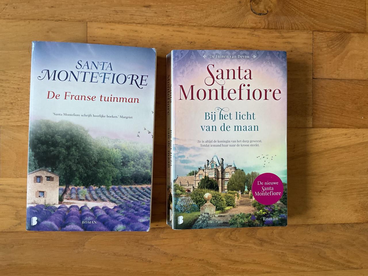 Santa Montefiore boeken 2 stuks voor € 3