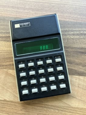 Vintage rekenmachine