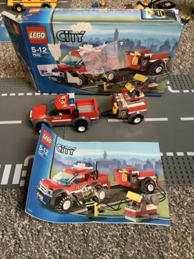 LEGO CITY NR. 7942 Lego 7942 Brandweer pick-up truck.