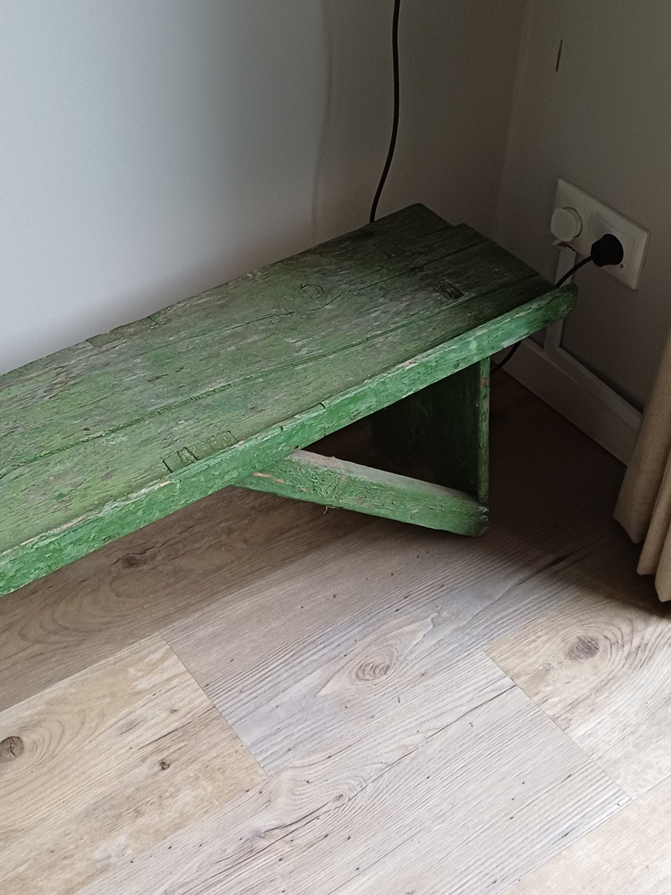 Brocante bankje
