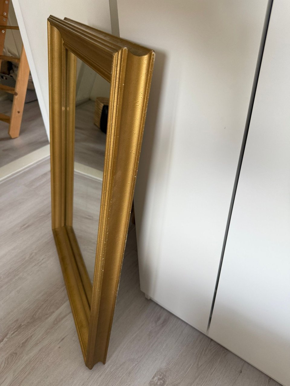 Gouden spiegel vintage