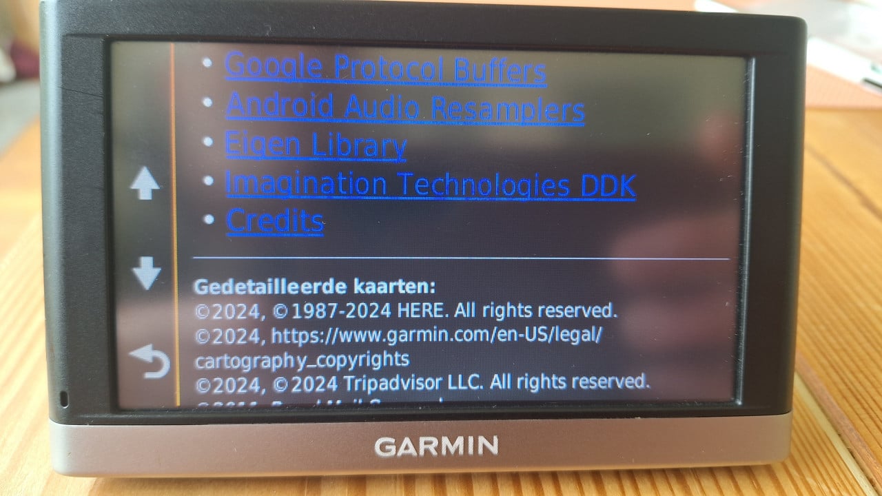 Garmin Navigatie toestel