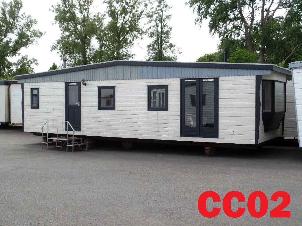 Chalets en stacaravans met gespiegelde indeling en 2 of 3 slaapkamers