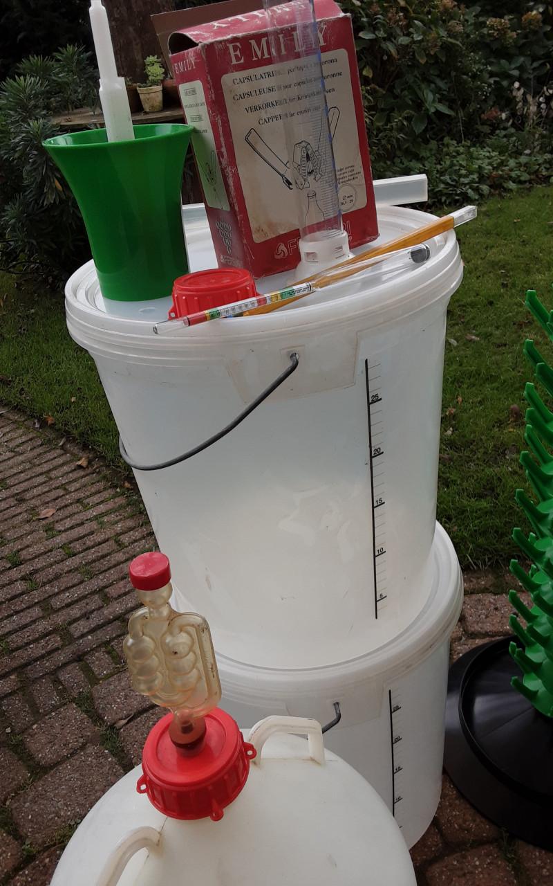 Brouwset voor bier of wijn