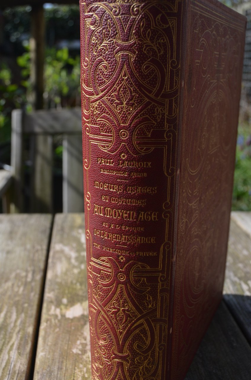 Moeurs usages costumes Moyen age et Renaissance 1871 izgst.