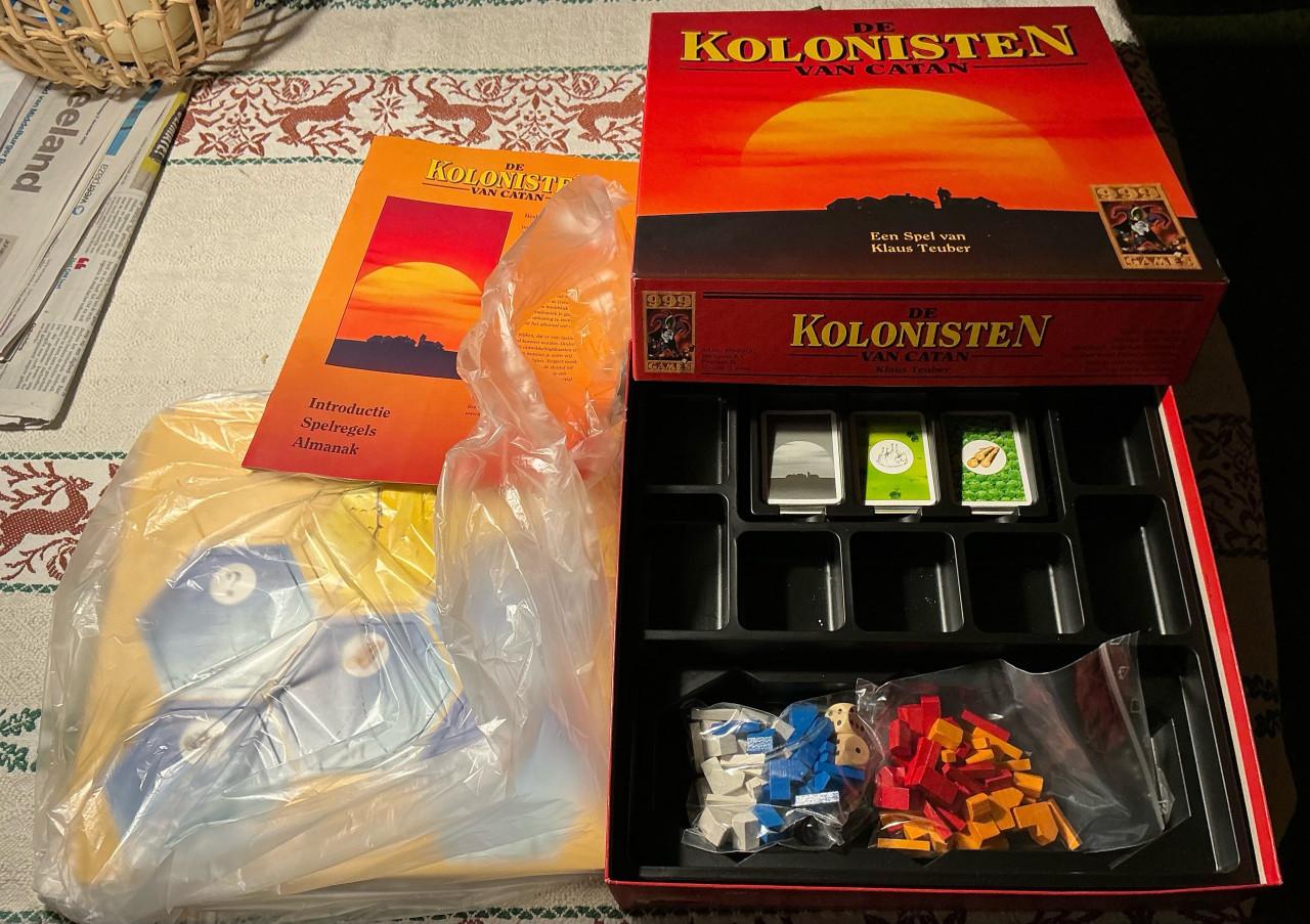 De Kolonisten van Catan nieuwe houten versie