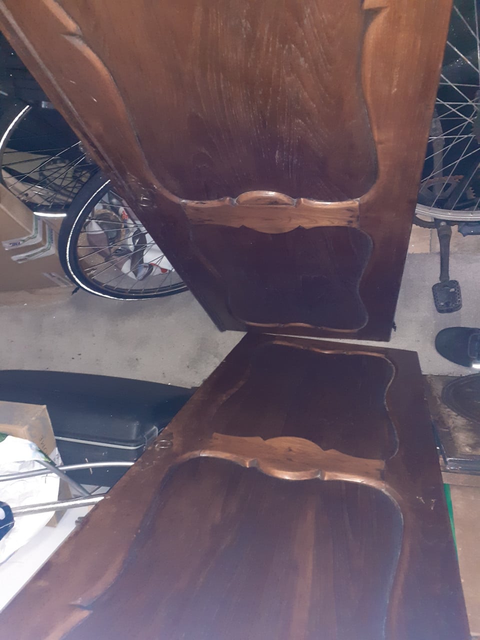 Oude hoge kast 210cm & KABINET recht & Diverse Kast deuren