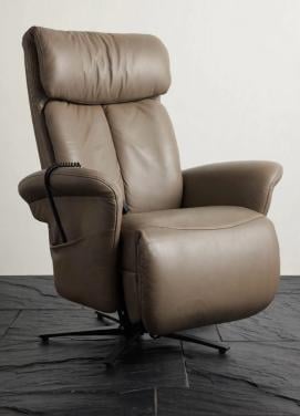 Luxe Himolla sta op stoel en relax fauteuil, met accu, L/XL