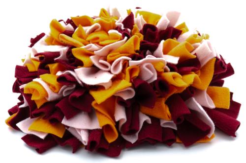 Handgemaakte snuffelmat | Kies zelf je favoriete kleuren