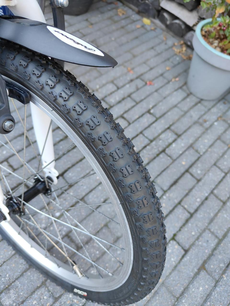 20 inch stoere mountainbike met Canyon stickers