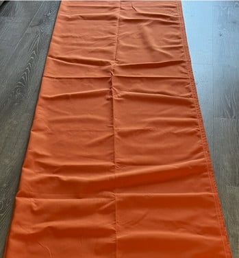 Zonne doek voor bijvoorbeeld strandcabine z.g.a.n. 1.60 breed, 4 meter lang