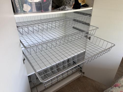 3 draadmanden voor IKEA Pax kast