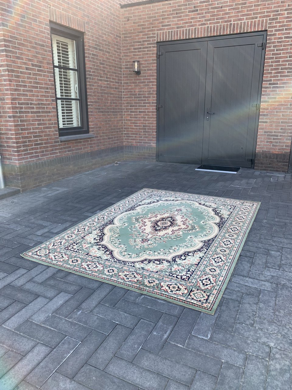 💐Onwijs Leuk Vintage Vloerkleed van Zuiver Scheerwol💐