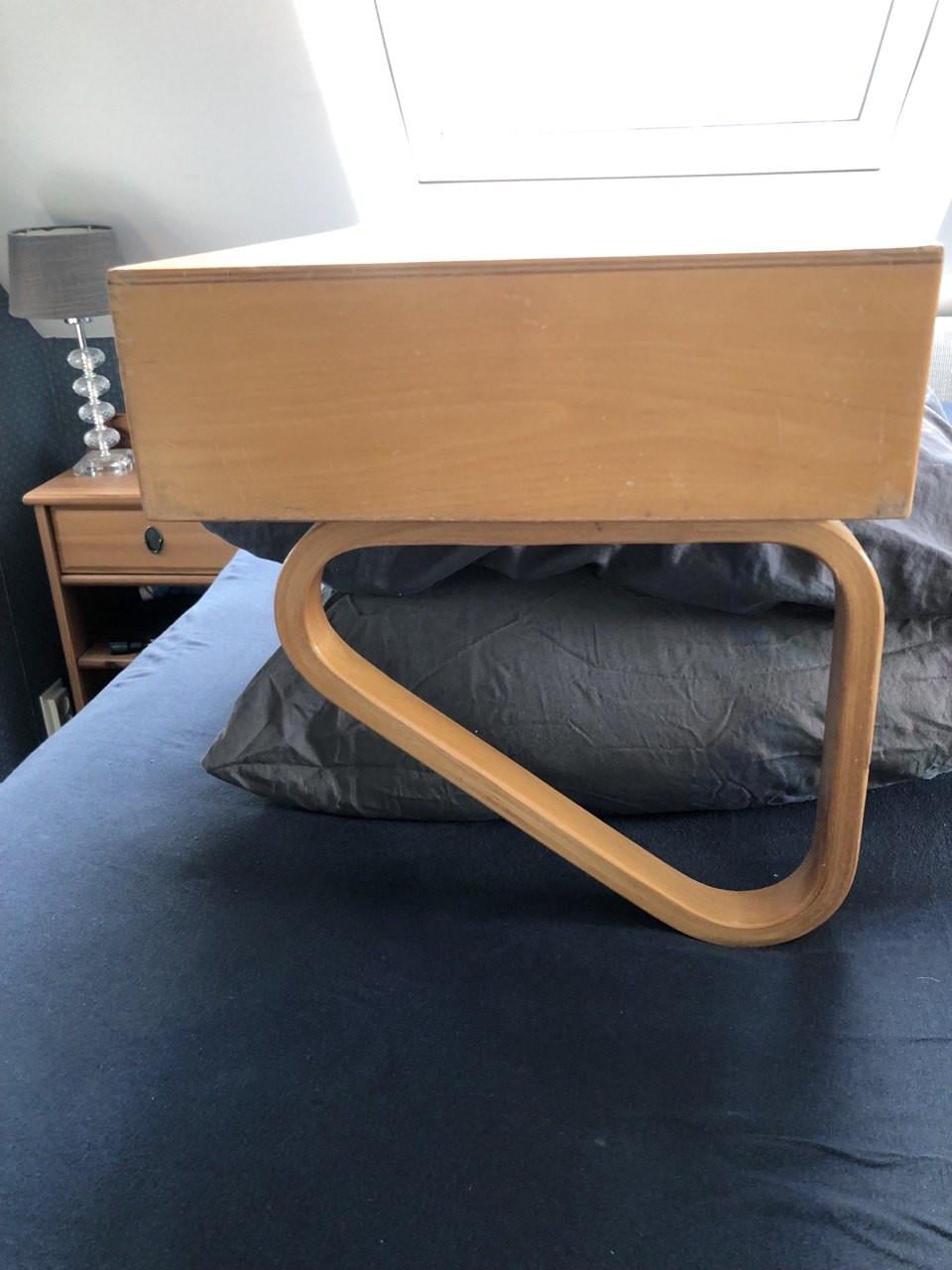 Kaptafel met spiegel en kruk van Pastoe