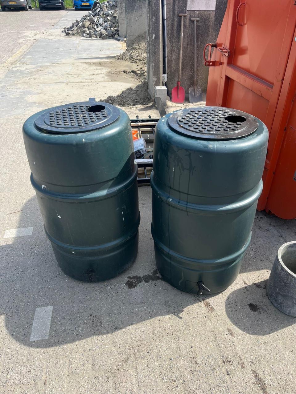 Regenton kunstof 227 liter