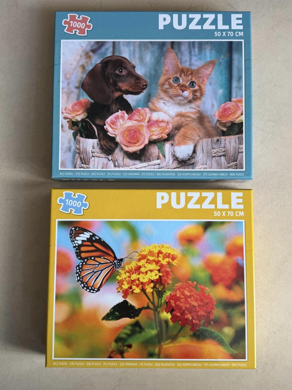 Legpuzzels 31stuks.