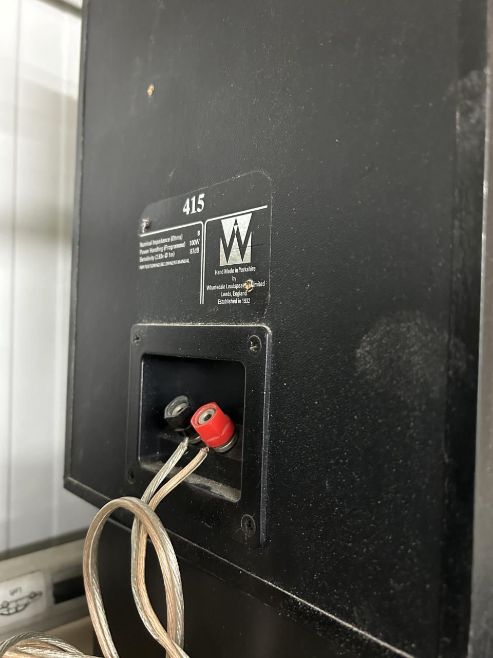 Wharfedale boekenplank speakers