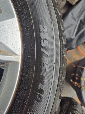 Banden met velg michelin winterbanden