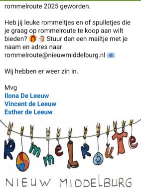 Rommelroute Middelburg 5 juli