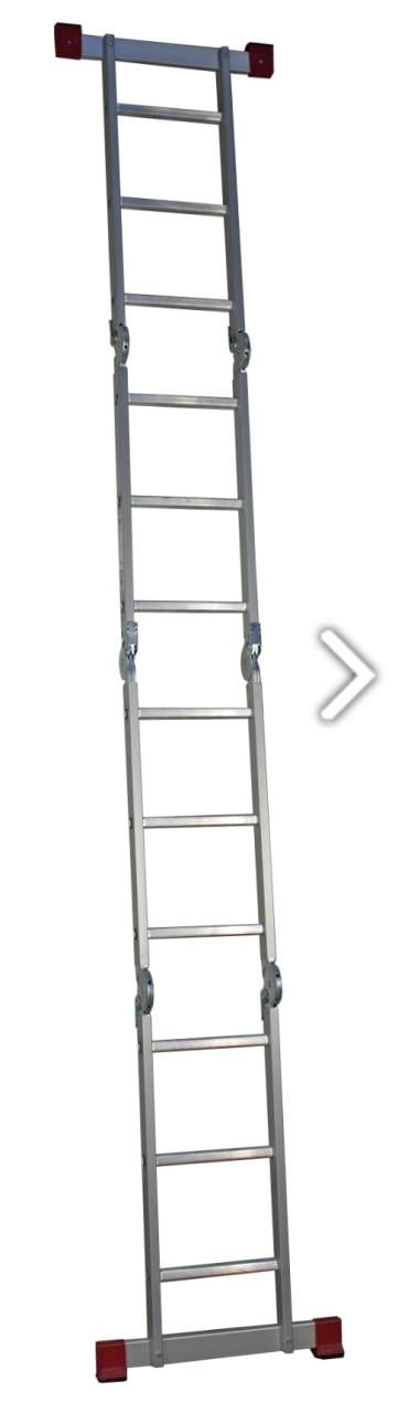 Vouwladder 4x3 sport met platform NIEUW