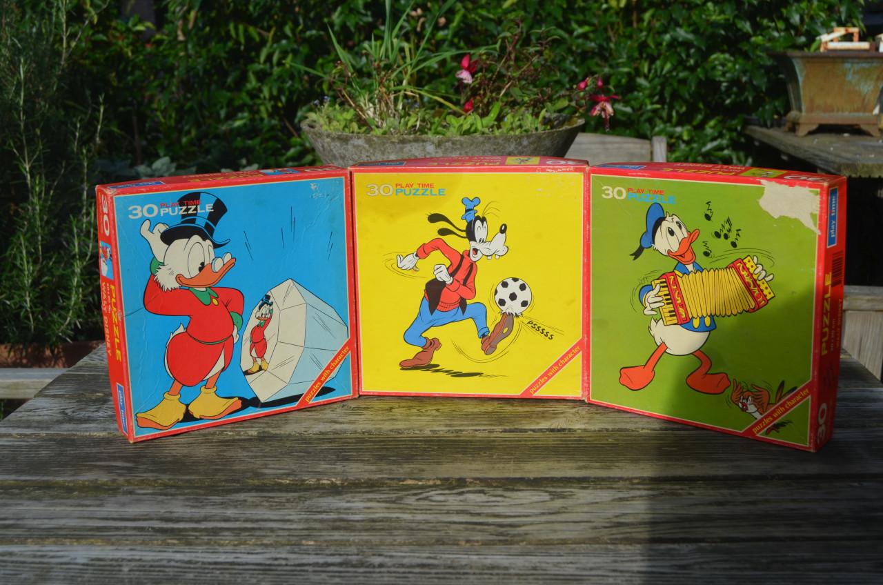 Verzameling Disney en andere strippuzzels e.d.
