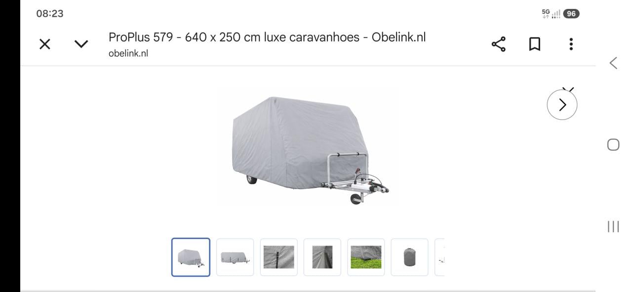 Caravanhoes Pro-plus, gereserveerd