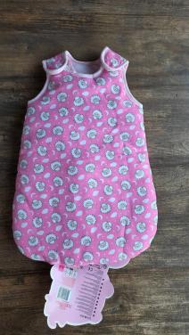 🎈Nieuwe gewatteerde Poppenslaapzak met schaapjes-motief.