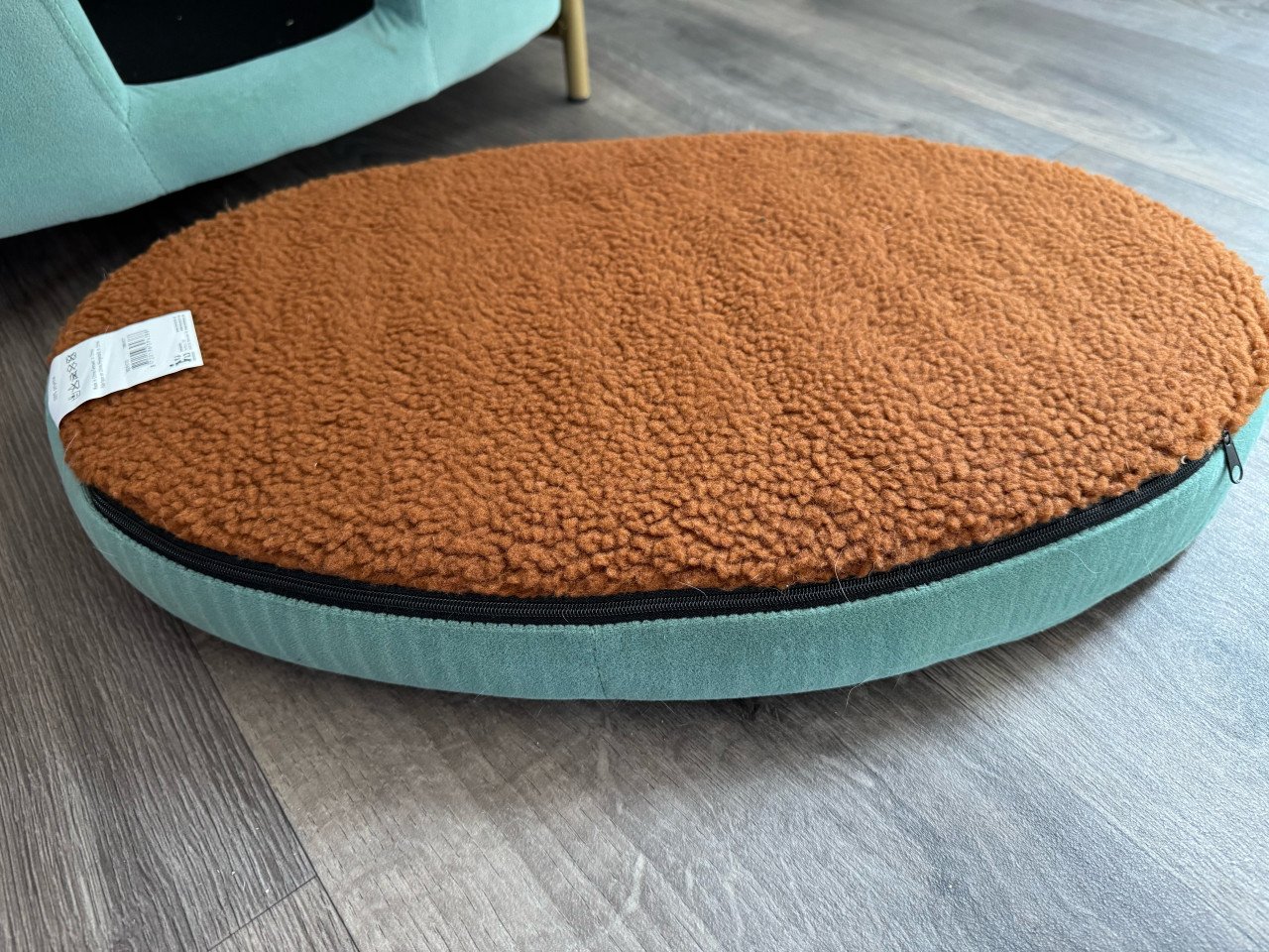 Zgan luxe Sofa Olivia blauw mand hond 64 cm