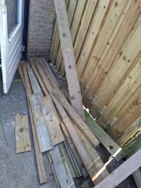 Gratis afval hout