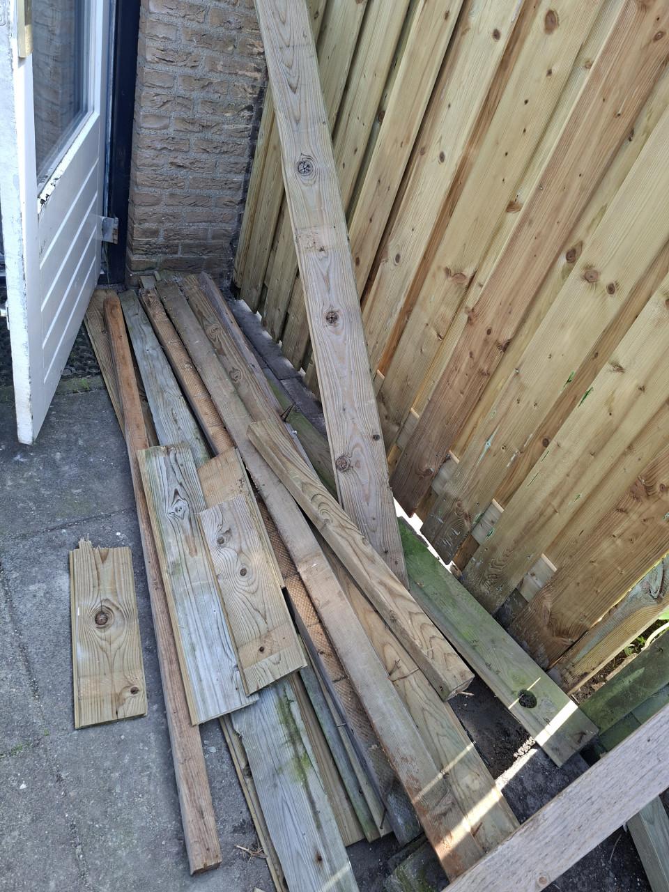 Gratis afval hout