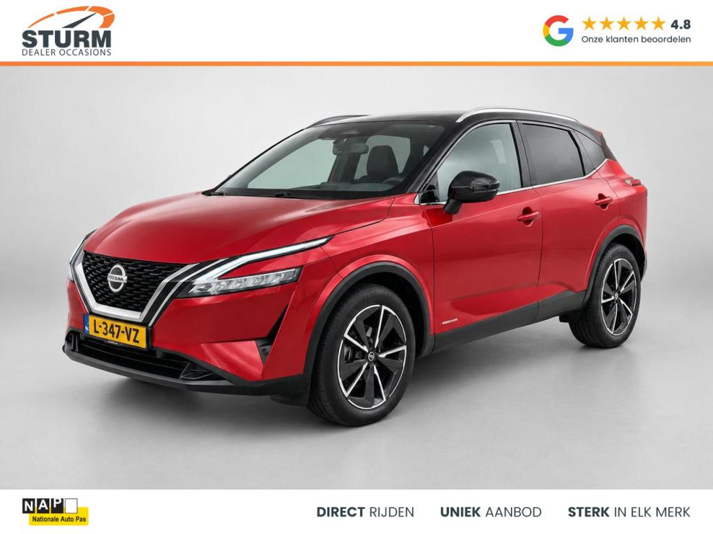 Nissan Qashqai 1.3 mhev xtronic tekna panoramadak + cold pack incl. trekhaa