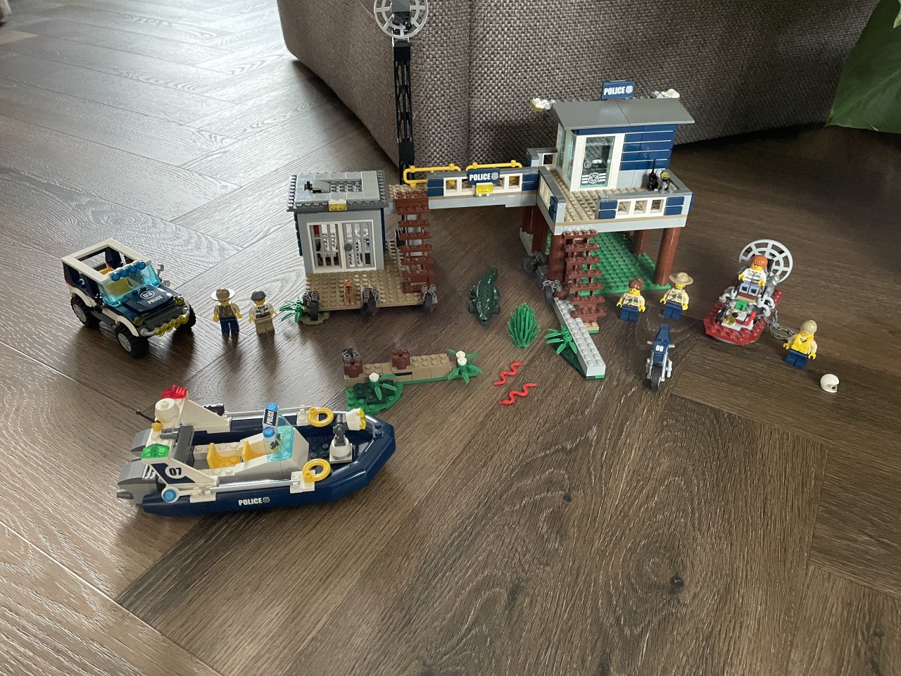 Lego City: Moeraspolitie hoofdbureau 60069