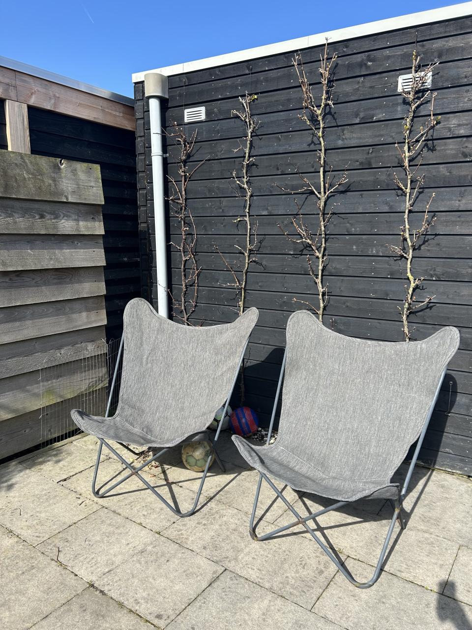 Vlinderstoelen tuinstoel