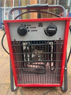 Werkplaatskachel 3000watt