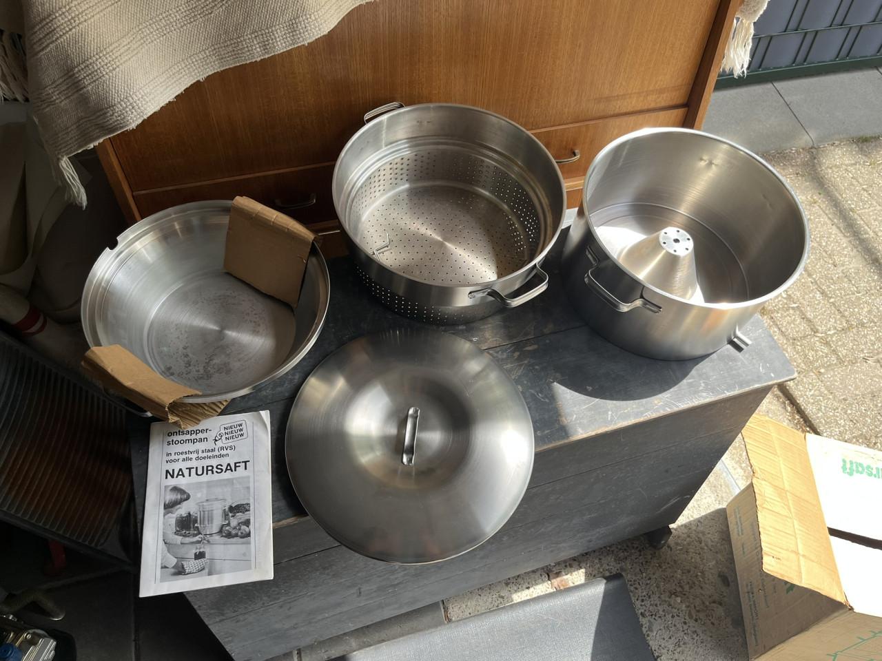 Ontsapper Stoomextractor Roestvrijstaal
