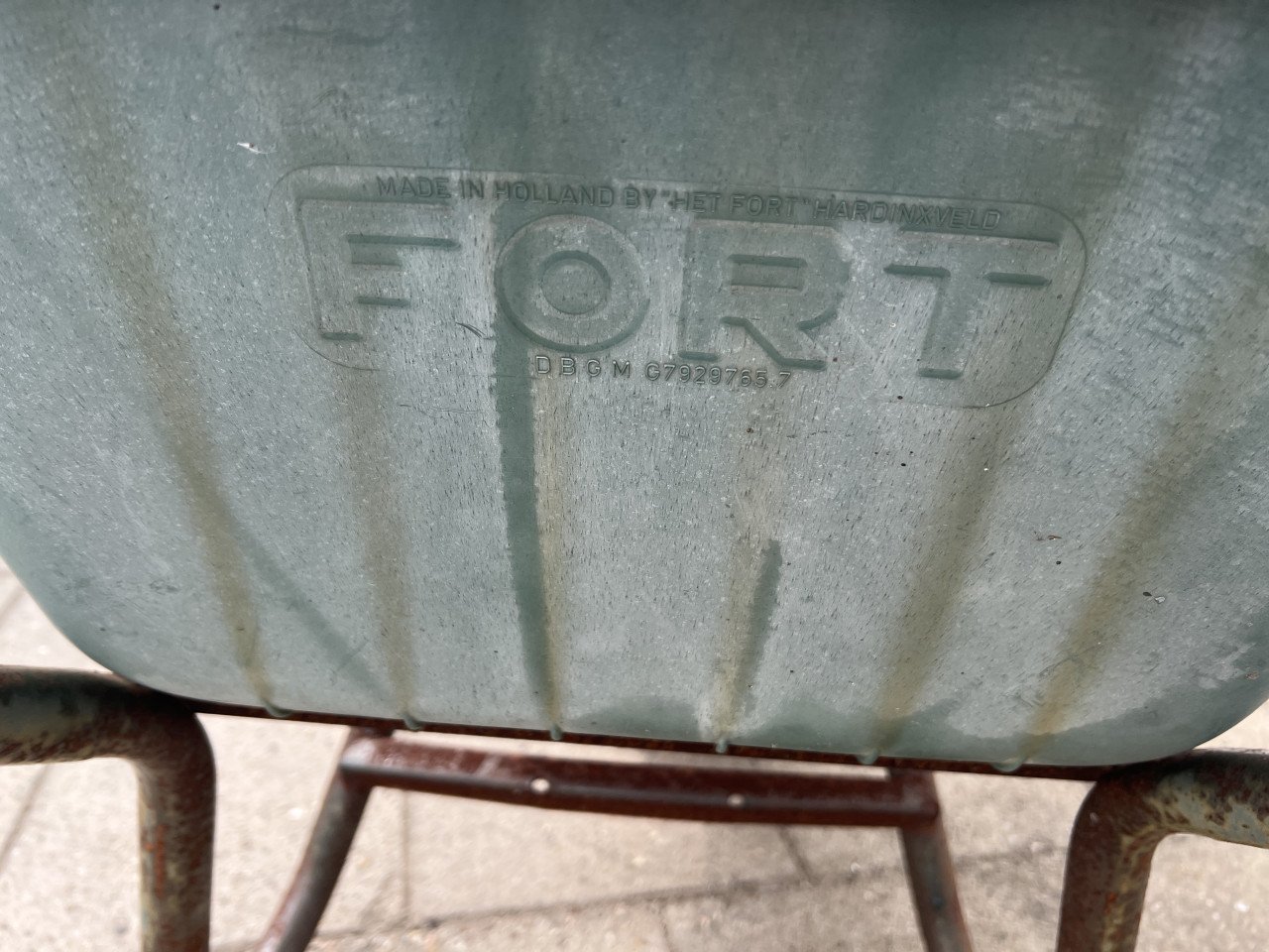 FORT Kruiwagen Groen 100 liter nieuwprijs €100,-
