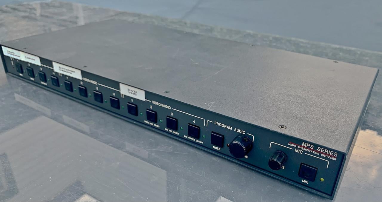 Extron MPS 112 Video/Datamixer voor gestroomlijnde presentaties