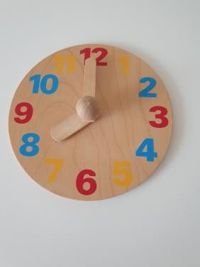 Speelgoed klok
