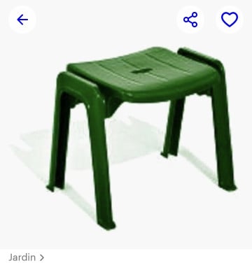 Jardin voetenbankje