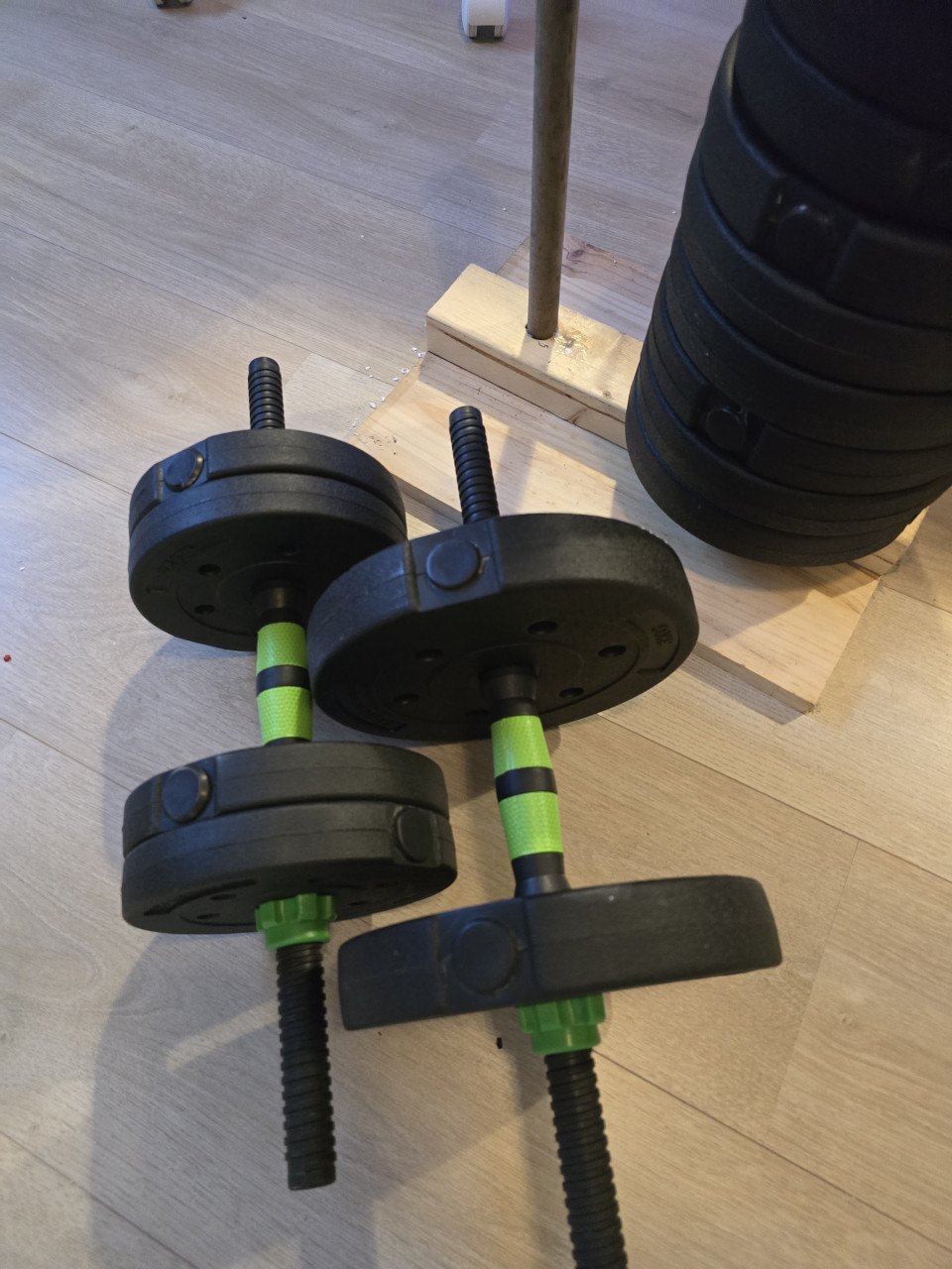 ZGAN Venom sports 2in 1  vinyl dumbell/halter set te koop.