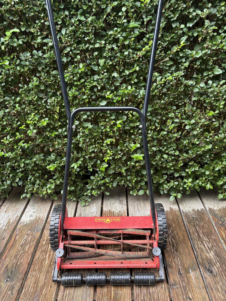 Wolfgarten handgrasmaaier