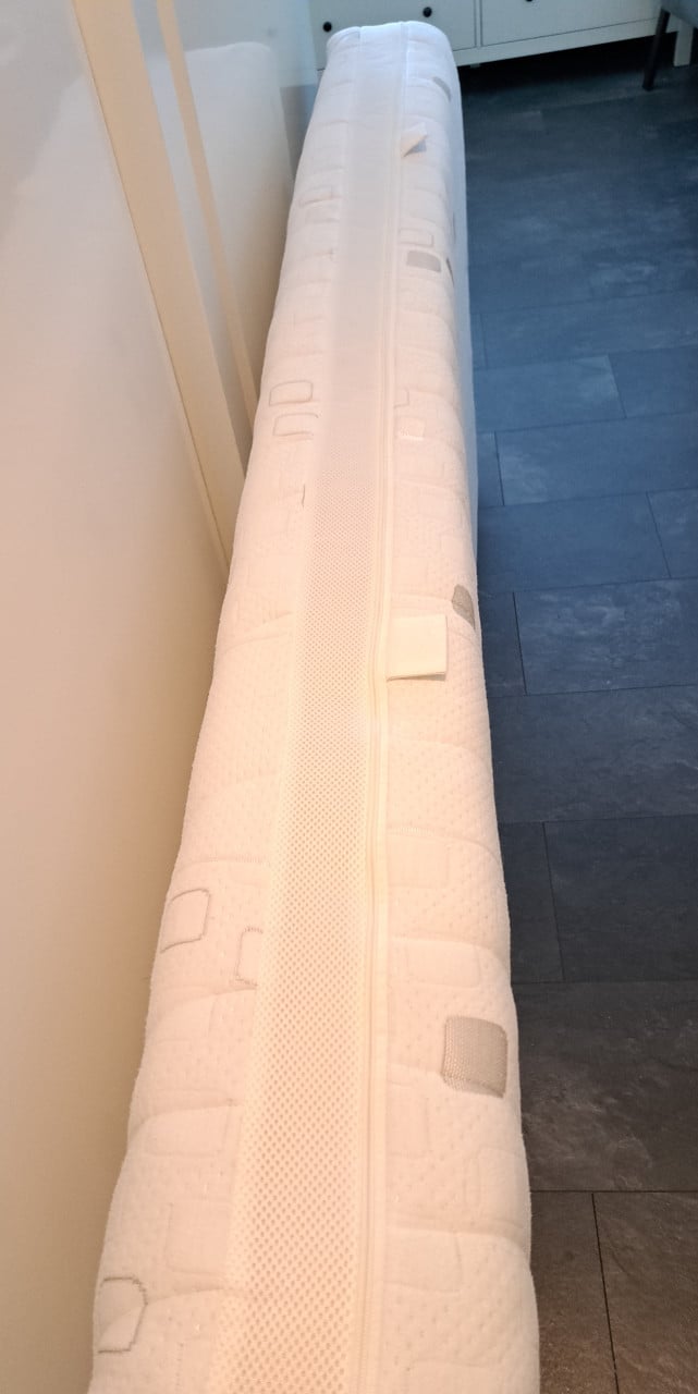 Koudschuimmatras ● 90 x 200 x 20 ● HR40 ● H2 hardheid ● wasbare hoes
