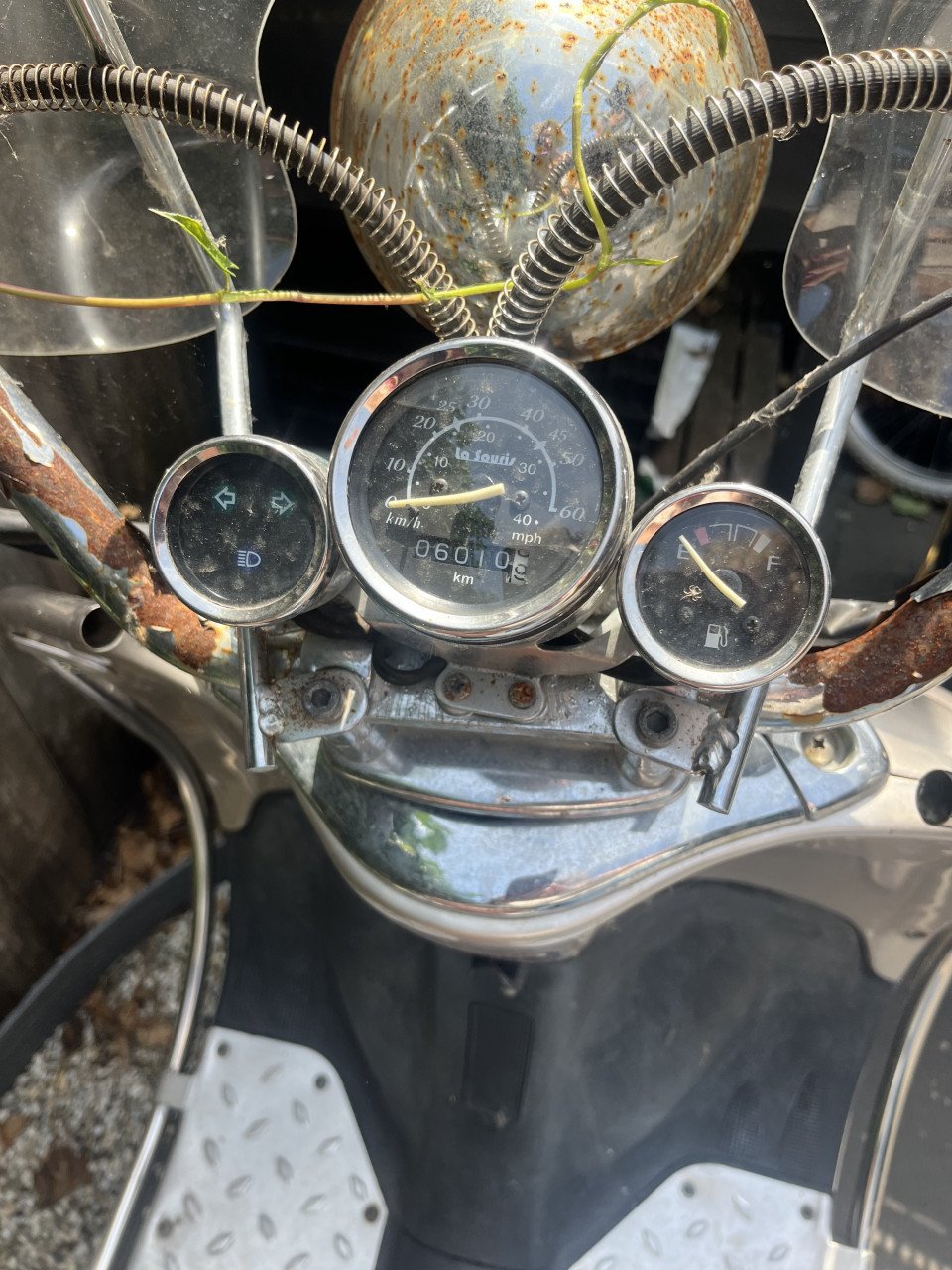 La souris scooter