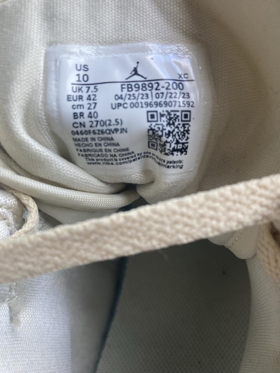 Nike jordan maat 42 van leer