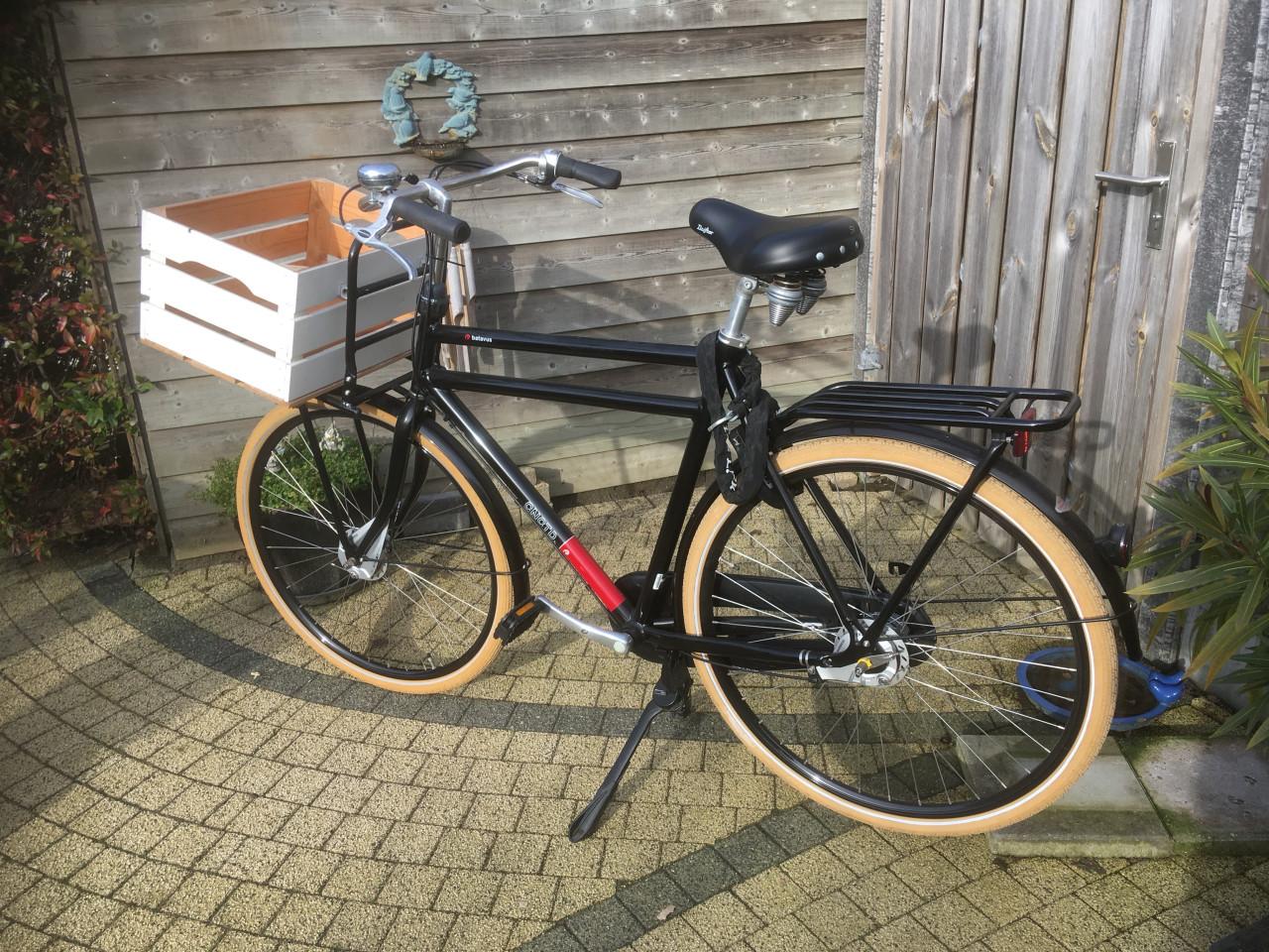 Prachtige hoge herenfiets