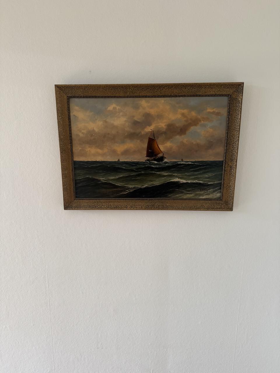 Haaike Abraham Jaarsma Botter op Volle Zee